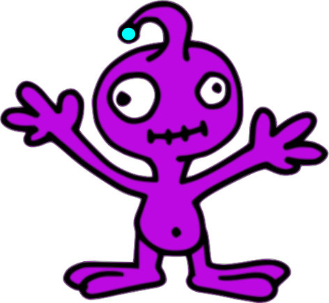     Wpclipart Com Cartoon Aliens Aliens 5 Alien Invader Purple Png Html