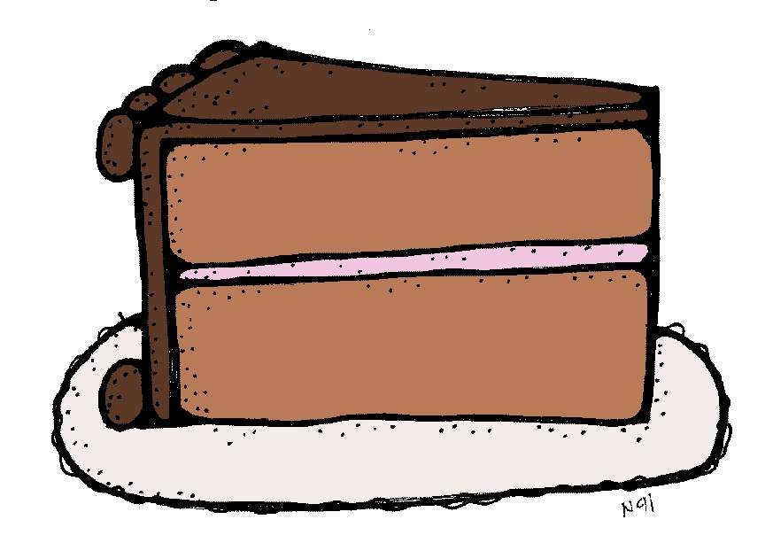 Cake Slice Clipart Let Us Eat Cake 