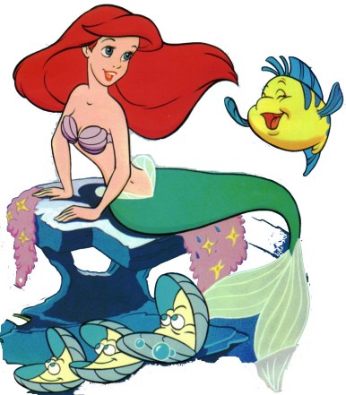 Disney Clipart   Wikki Little Mermaid