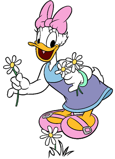 Disney Daisy Duck Clipart
