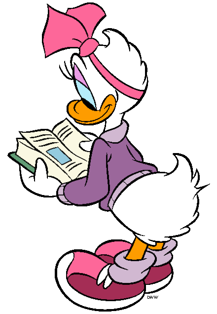 Disney Daisy Duck Clipart Page