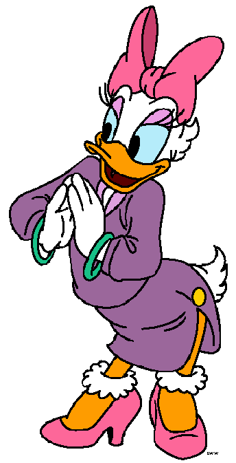 Disney Daisy Duck Clipart Page   Clipart Panda   Free Clipart Images