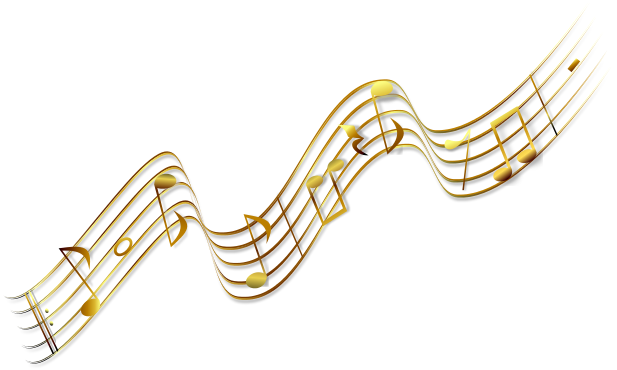 Flying Score Gold    Music Notation Music Notes 4 Flying Score Gold    
