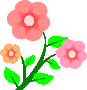 Free Flower Clip Art   Graphics Of Flowers For Layouts Backgrounds