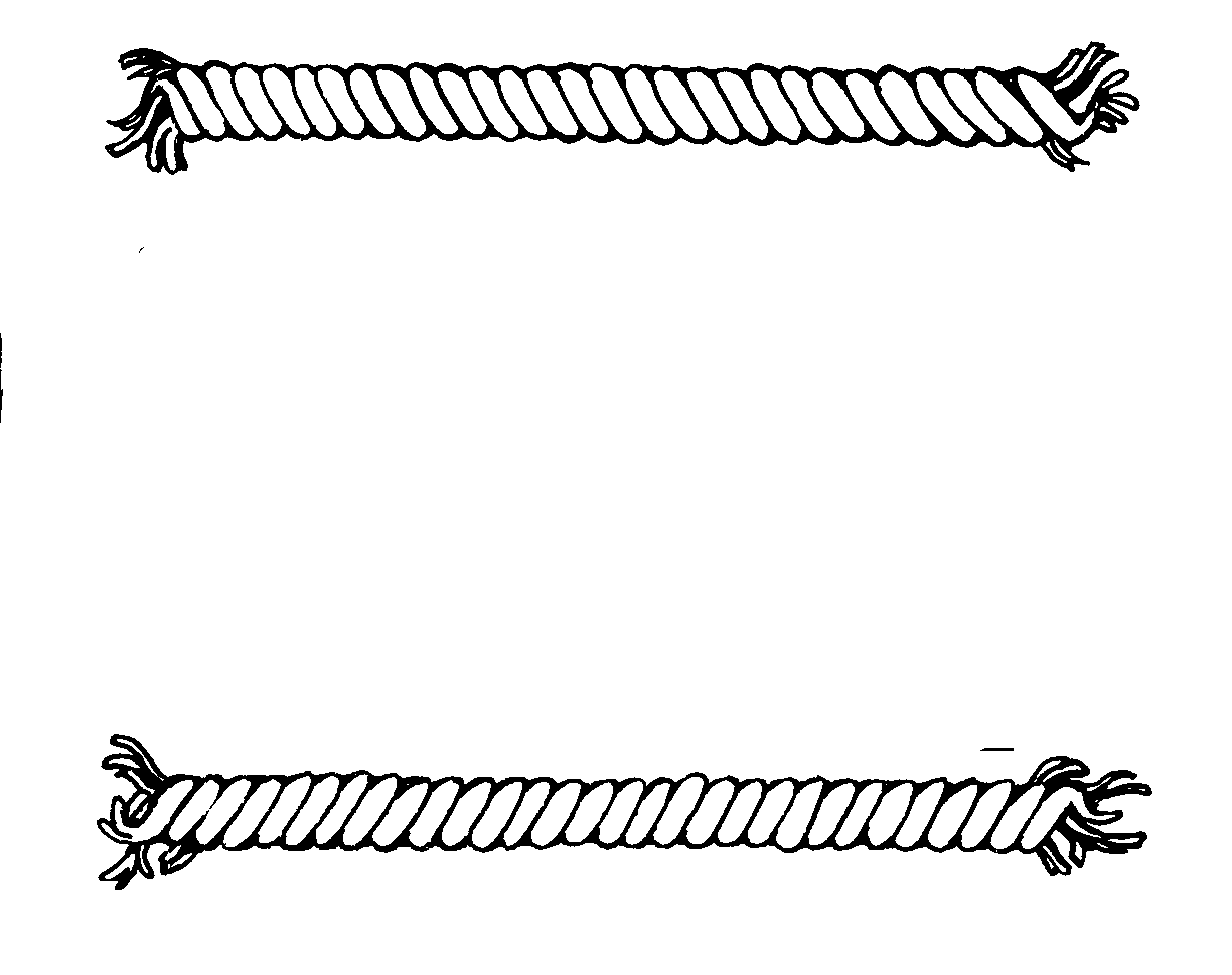 Free Rope Border   Cliparts Co