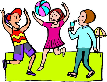 Kids Playing Summer Clipart   Clipart Panda   Free Clipart Images