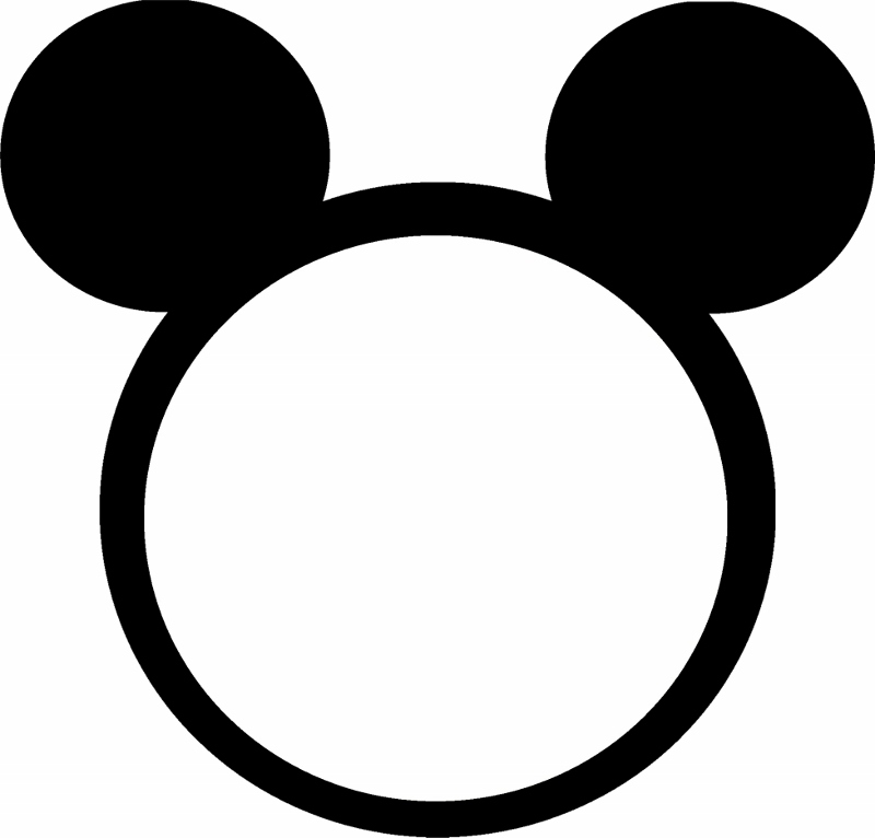 Mickey Mouse Ears Clip Art   Clipart Best