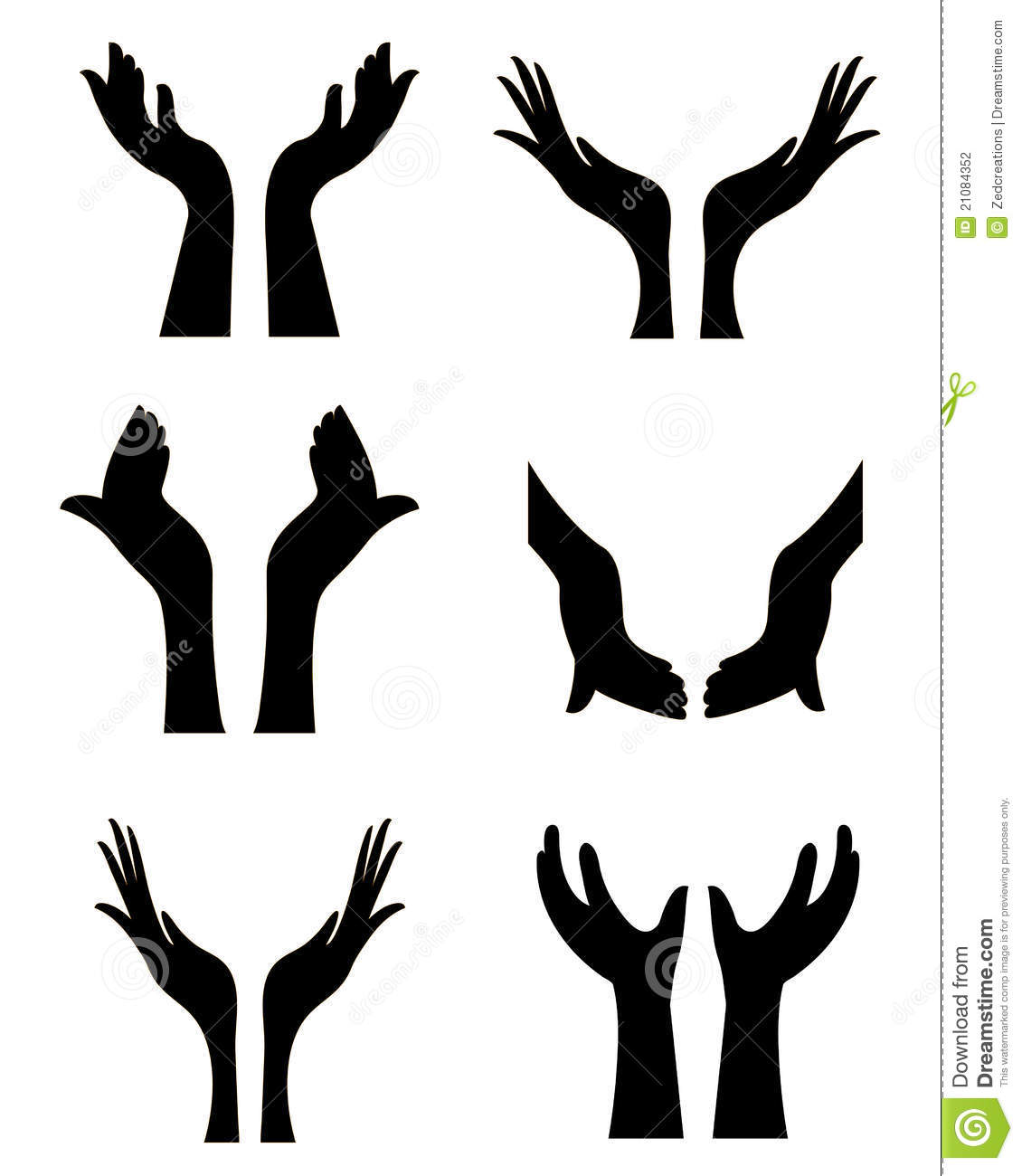 Open Hands Clipart Black And White   Clipart Panda   Free Clipart