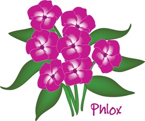 Pink Flowers Clip Art Clipart