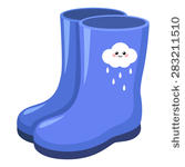 Rain Boots Clipart