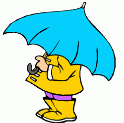 Rain Boots Clipart Person In Rain Gif