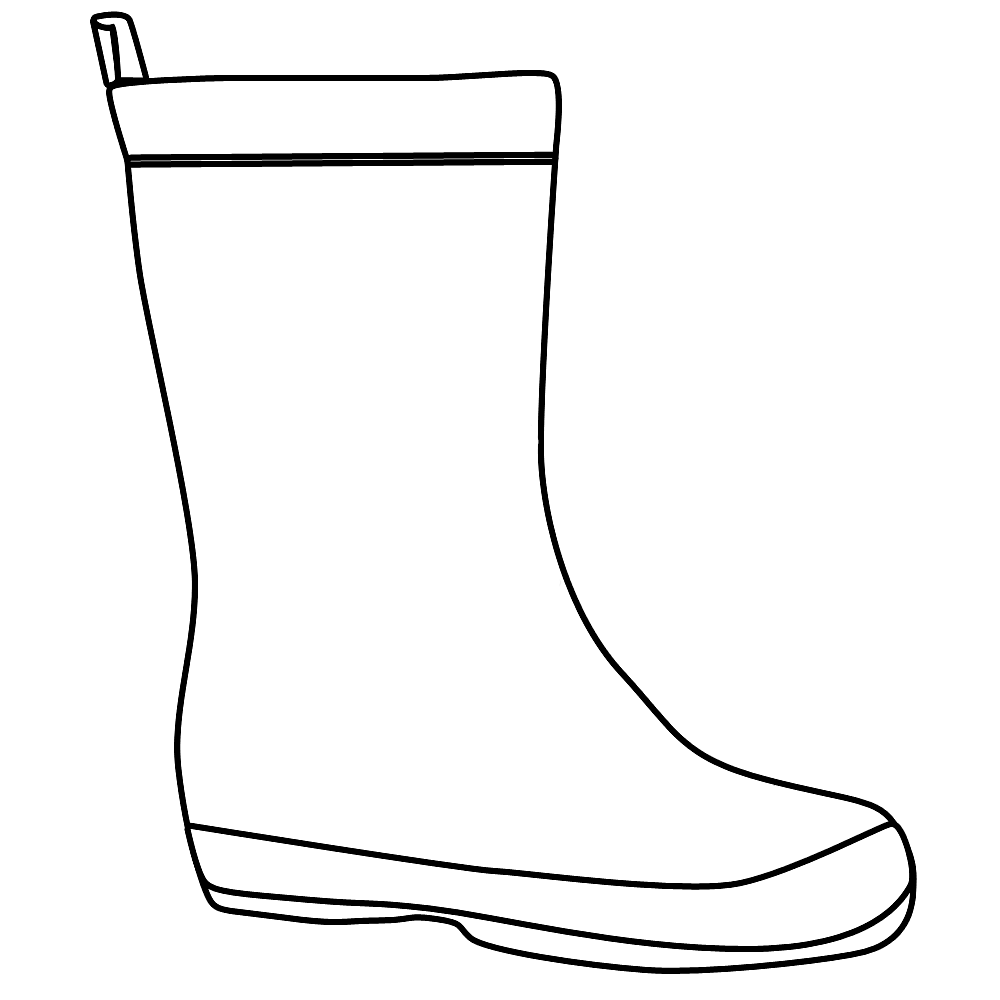 Rain Boots Coloring Page   Clipart Panda   Free Clipart Images