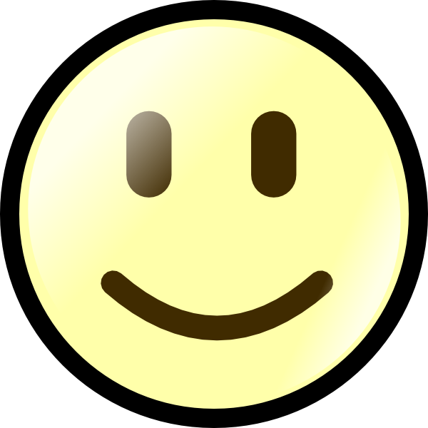 Yellow Happy Face Clip Art At Clker Com   Vector Clip Art Online