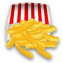 Cartoon French Fries Clip Art