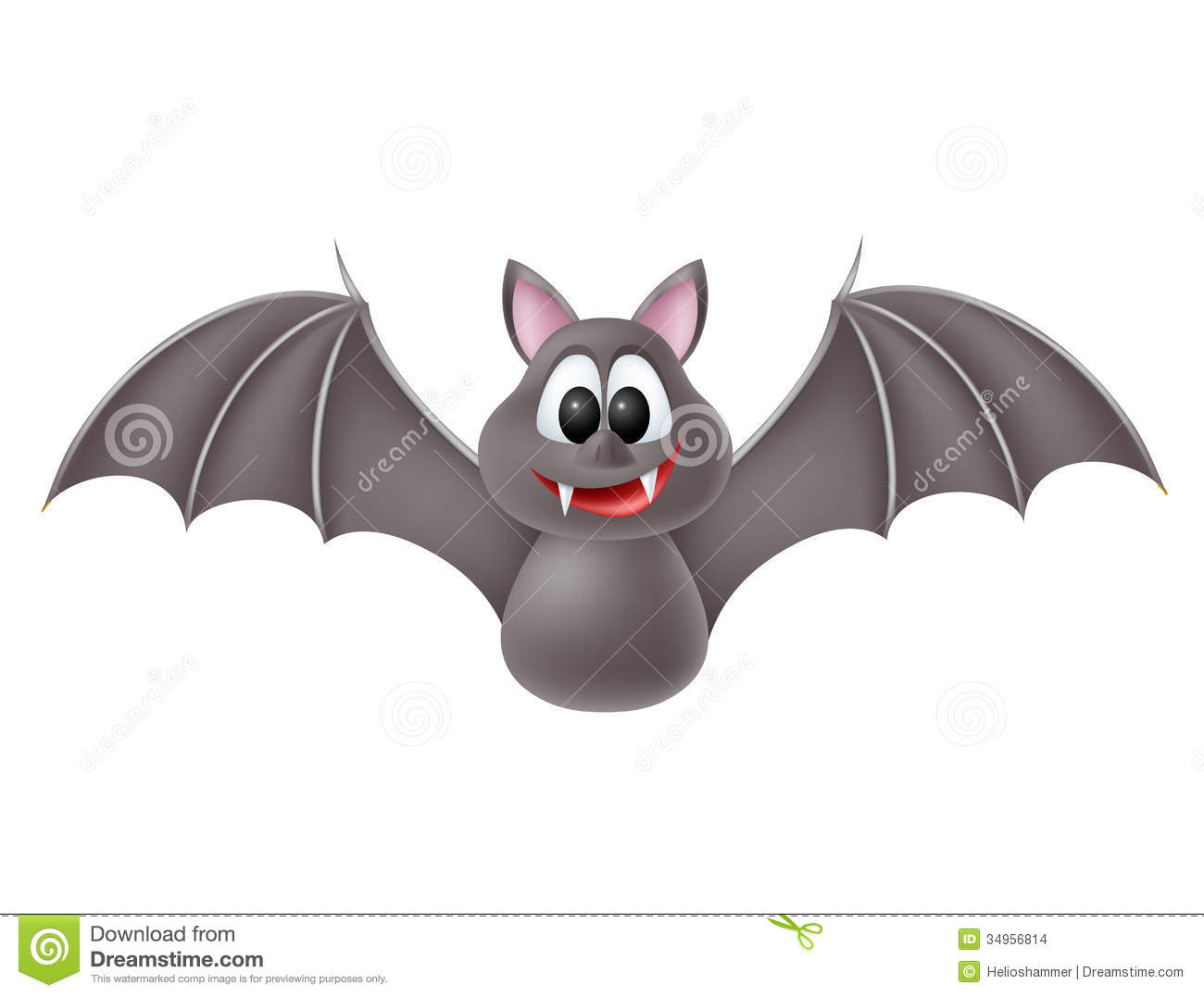 Cute Cartoon Bat Stock Images   Image  34956814