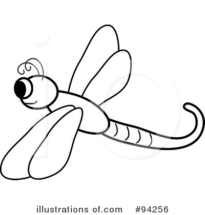 Dragonfly Clipart  94256 By Pams Clipart   Royalty Free  Rf  Stock    