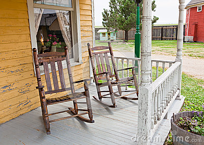 Front Porch Rocking Chairs Royalty Free Stock Image   Image  26903536