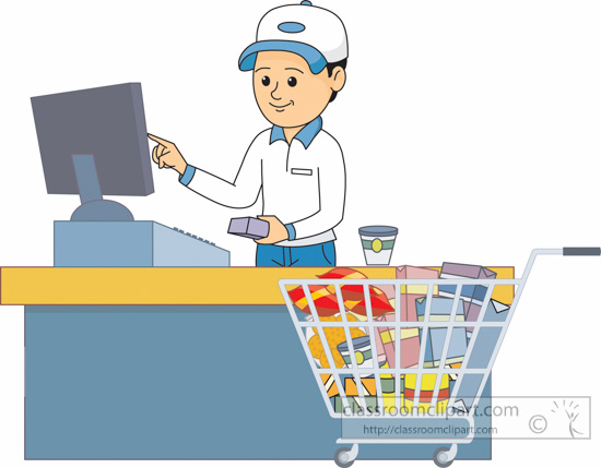 Grocery Clipart   Check Out 2a Clipart   Classroom Clipart