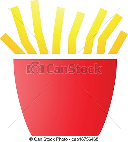 Illustration Of French Fries Icons    Csp16756468   Search Clipart