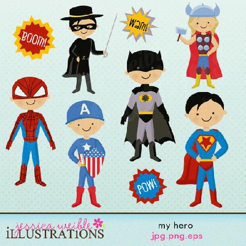 My Grafico  My Hero Clipart