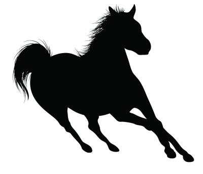 Running Horse Silhouette   Clipart Panda   Free Clipart Images