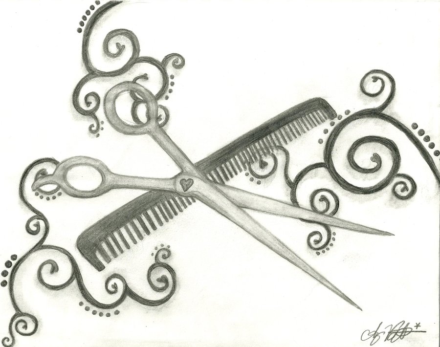 Scissors Y Comb By Stardustastronette On Deviantart