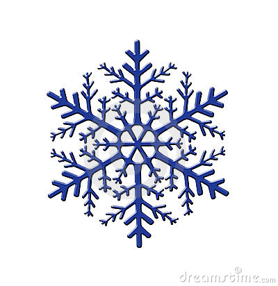 Snowflake Ornament Modern Christmas Illustration Design Vector