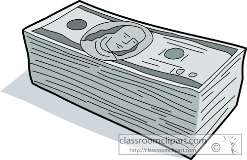 Stack Of Money Clipart Stack Of Money Bills 07 Jpg