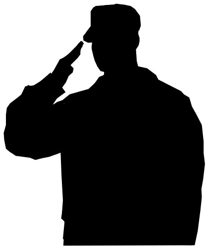 Army Soldier Silhouette    Armed Services Army Soldier Silhouette Png