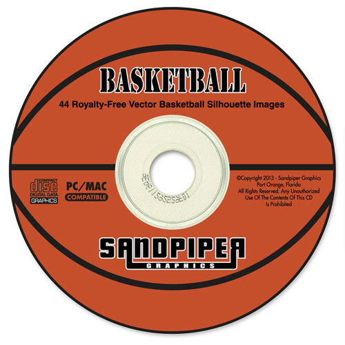 Basketball Silhouettes Vector Clipart   Vinyl Cutter   Plotter Clip    