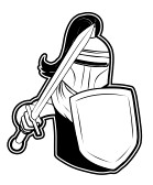 Black And White Clipart Knight