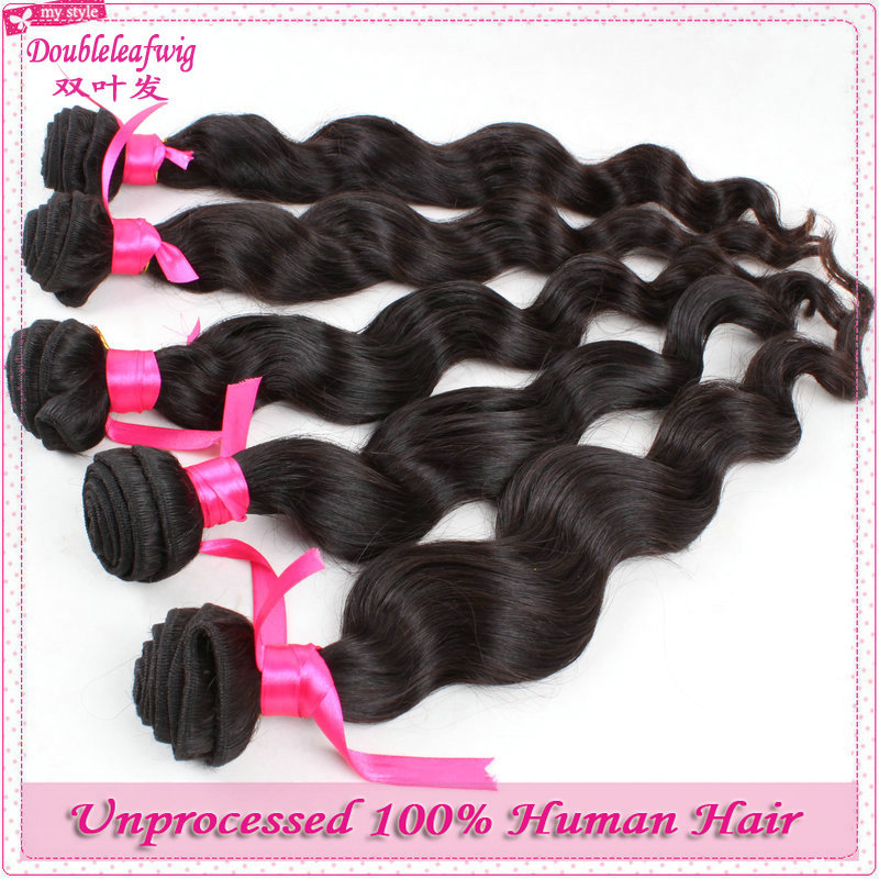 Bundles Of Virgin Brazilian Hair 100  Unprocessed Water Wavy Hair 4