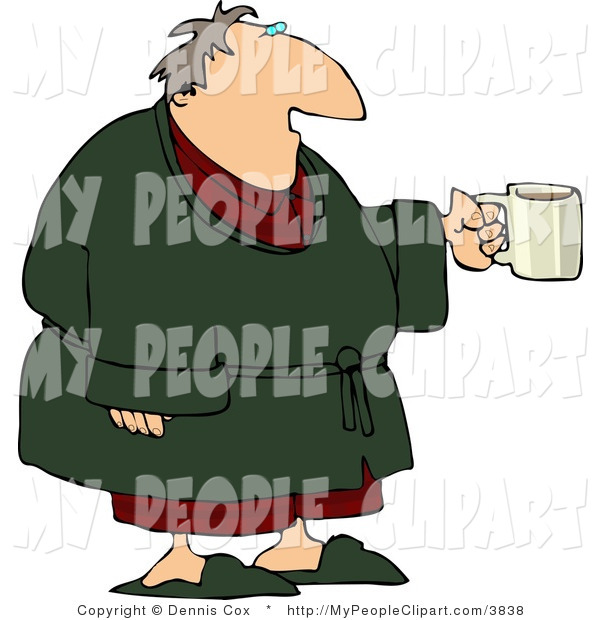 Early Morning Of His Day People Clip Art Dennis Cox