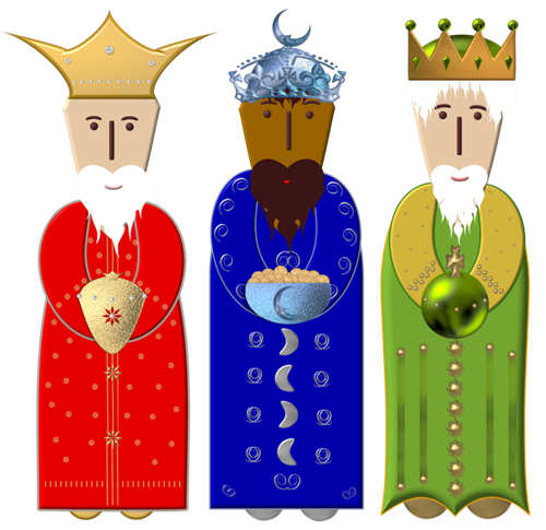 Free Three Kings Clip Art