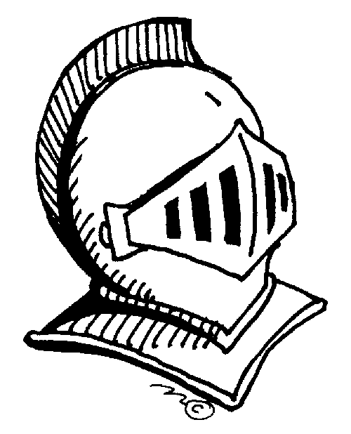 Knight S Helmet   Clip Art Gallery