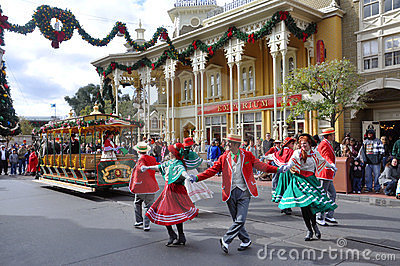 Main Street Electrical Parade In Disney Orlando Editorial Image    