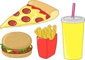 Mcdonalds Clipart Fast Food Items   Clipart