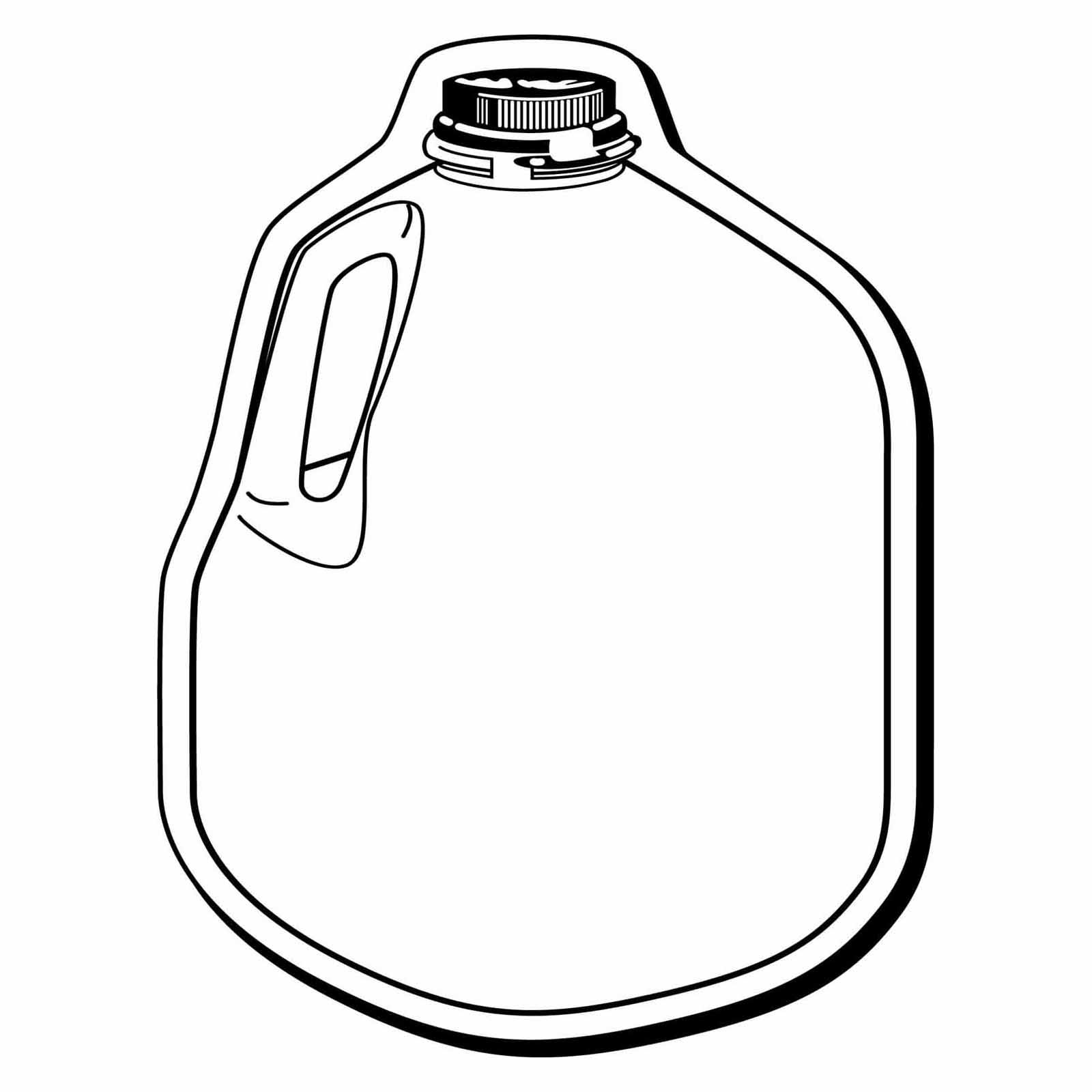 Milk Black And White Clipart   Top Pictures Gallery Online