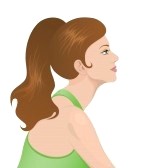 Ponytail Clipart 6531913 Portrait Of A Beautiful Woman With Ponytail