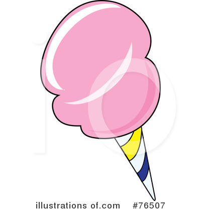 Royalty Free  Rf  Cotton Candy Clipart Illustration By Pams Clipart