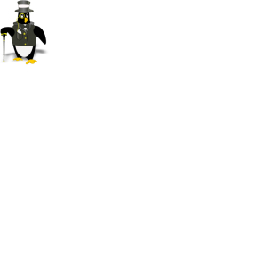 Share Penguin Wearing Tux Clipart With You Friends