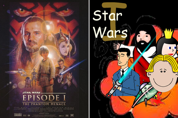 Would Movie Posters Look Like If They Were Made Only With Clip Art    