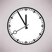 12 O Clock Clipart Eps Images  11 12 O Clock Clip Art Vector