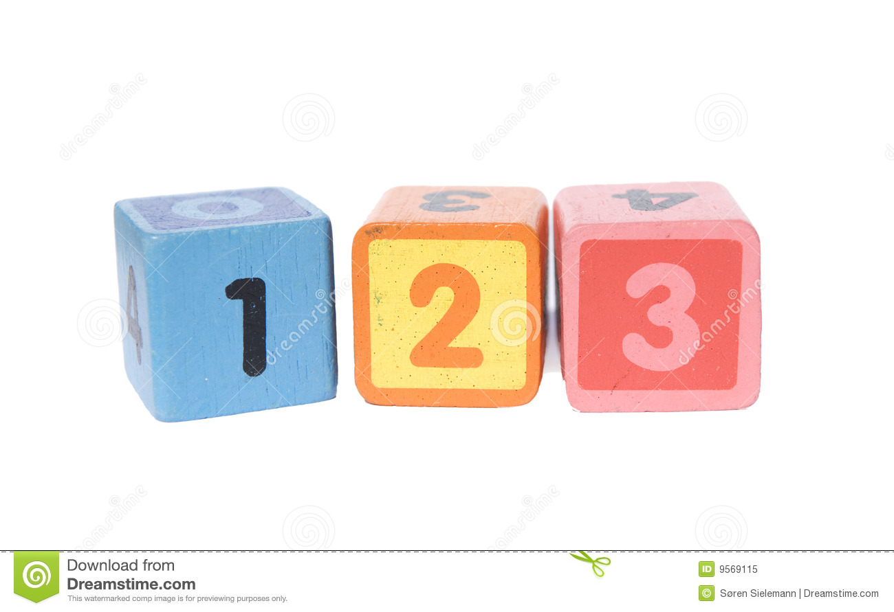 123 Blocks Clipart Play Blocks With 123 Numbers