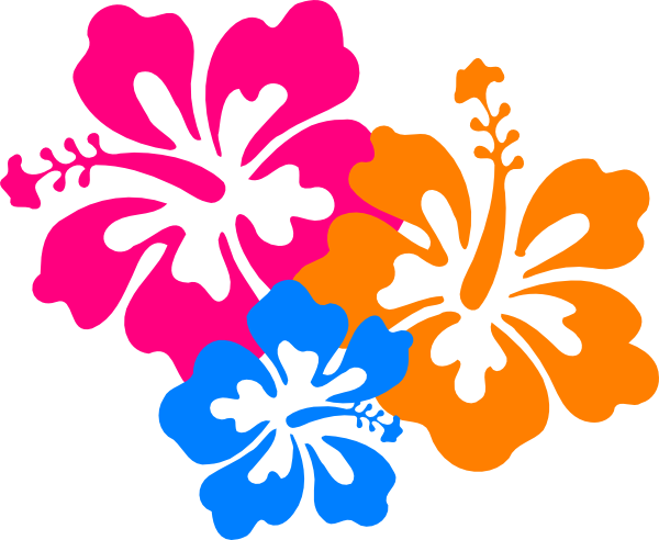 16 Cartoon Hawaiian Flowers Free Cliparts That You Can Download To You