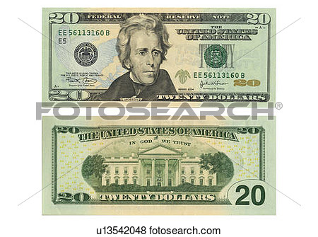 20 Dollar Bill Clipart Image Gallery