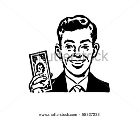 20 Dollars Clipart Man With Billion Dollar Bill