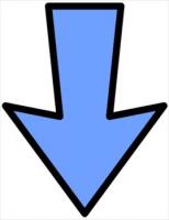 Arrow Down Blue Clip Art Pictures To Like Or Share On Facebook