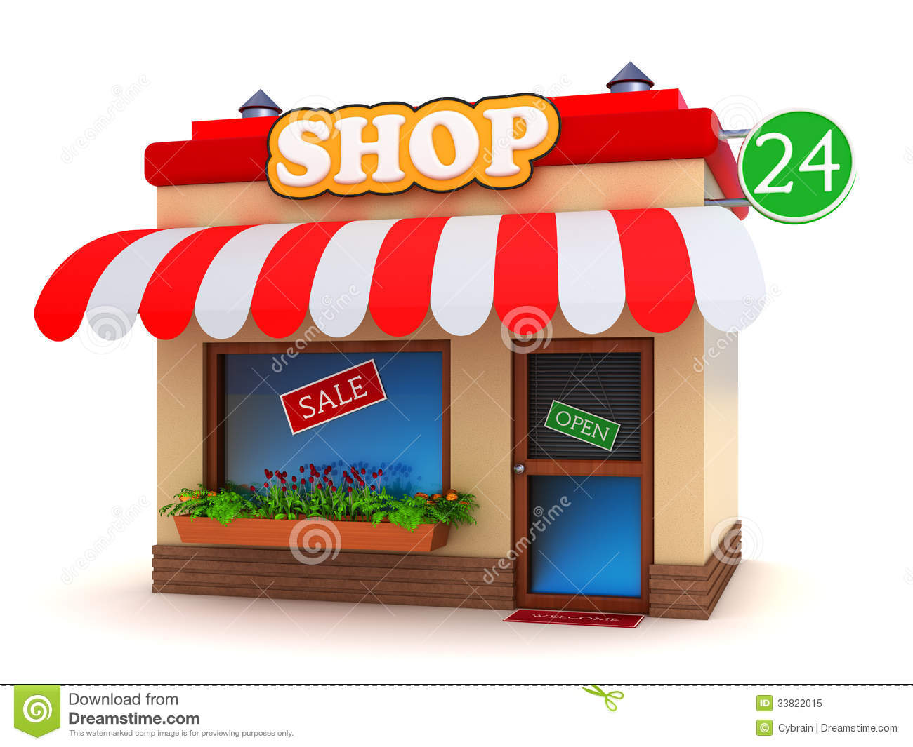 Building Royalty Free Stock Photo   Image  33822015 Shop Front Clipart