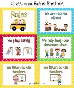 Classroom Rules On Pinterest   Class Rules Classroom Rules Poster And